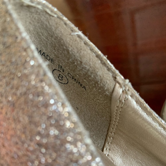 Call It Spring closed toed sparkly heels - Picture 7 of 7